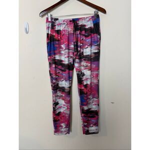 Lululemon Jet Crop Slim Luxtreme Pigment Wind White Multi Women’s Size 4 Athleis
